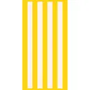 Cawö Cawö Beach 5583 yellow/Stripes Strandlaken 90x180