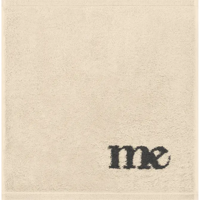 Cawö Heart Beats 6285 natur/basalt Gezichtsdoekje 30x30