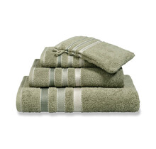 Vandyck Prestige Lines Smoke Green Handdoek 60x110