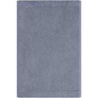 Cawo Lifestyle Uni 7007 Gastendoekje 30x50 nordic blue