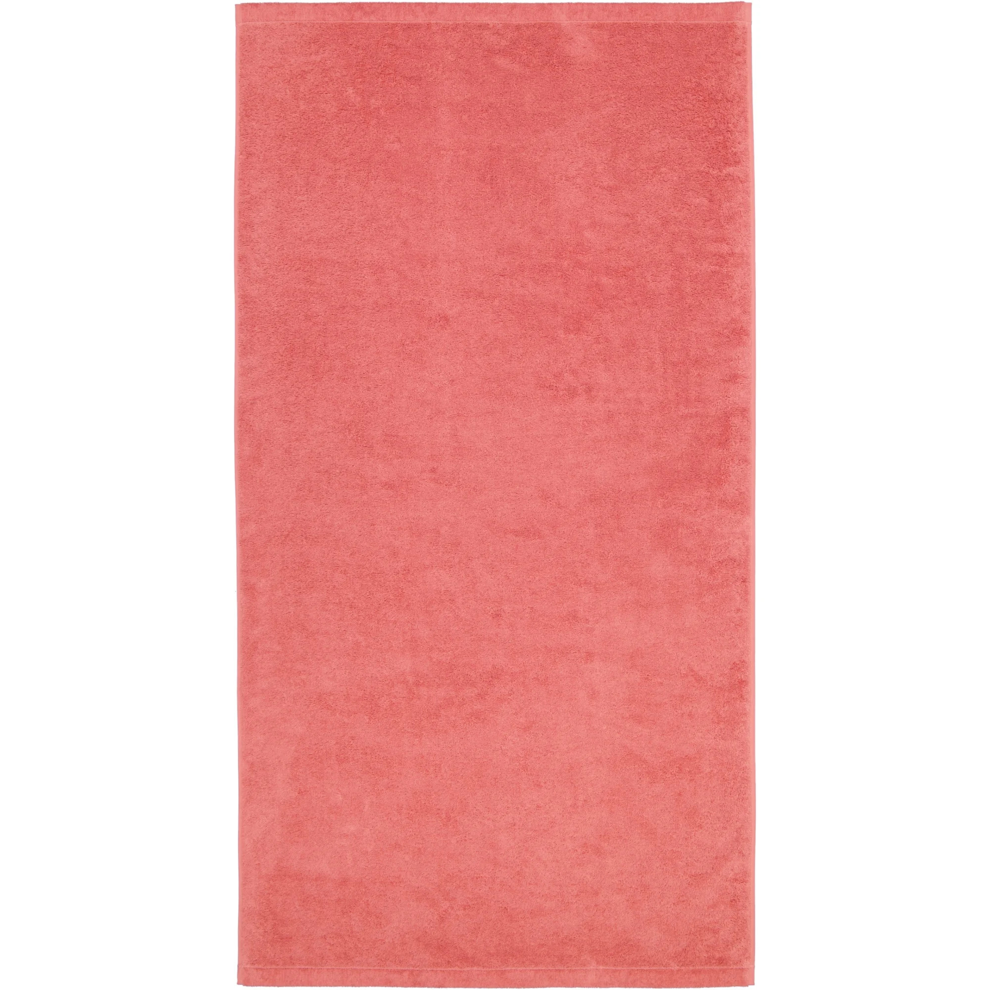 Cawö Cawo Lifestyle Uni Handdoek 50x100 koralle