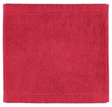 Cawö Lifestyle Uni Gezichtsdoekje Bordeaux