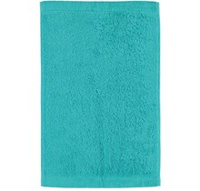 Cawö Lifestyle Uni Gastendoekje Turkoois