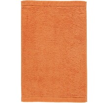 Cawö Lifestyle Uni Gastendoekje Mandarijn