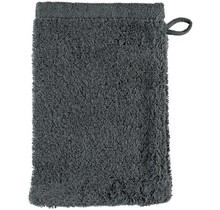 Cawö Lifestyle Uni Washandje Antraciet