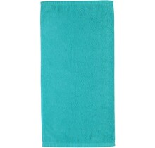 Cawö Lifestyle Uni Handdoek 50x100 Turkoois