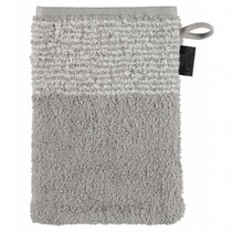 Cawo Two-Tone Washandje Platina 16x22