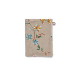 Pip Studio washand Les Fleurs Khaki 16x22