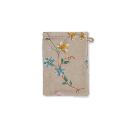 Pip Studio washand Les Fleurs Khaki 16x22