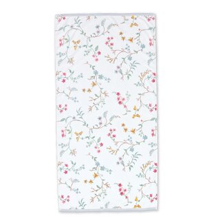 Pip Studio Douchelaken Les Fleurs White 70x140