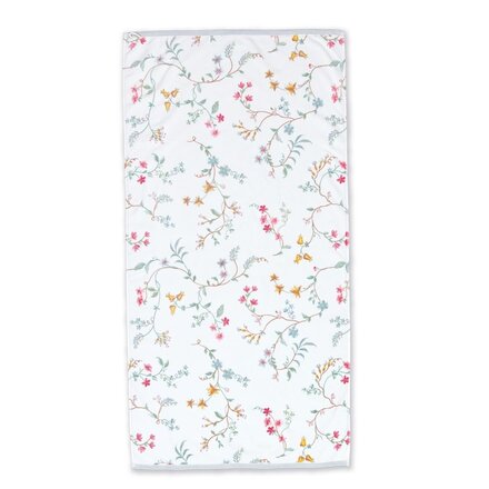 Pip Studio Douchelaken Les Fleurs White 70x140
