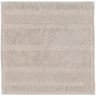 Cawö Noblesse2 Uni Gezichtsdoekje 30x30 Travertin