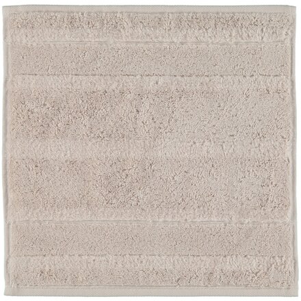 Cawö Noblesse2 Uni Gezichtsdoekje 30x30 Travertin