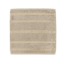 Cawö Noblesse2 Uni Gezichtsdoekje 30x30 Zand
