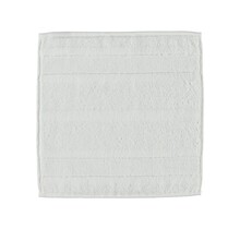 Cawö Noblesse2 Uni Gezichtsdoekje 30x30 Wit