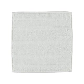 Cawö Noblesse2 Uni Gezichtsdoekje 30x30 Wit