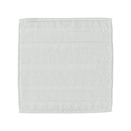 Cawö Noblesse2 Uni Gezichtsdoekje 30x30 Wit