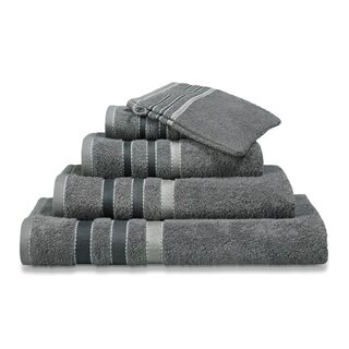 Vandyck Prestige Lines douchelaken 70x140 Mole Grey