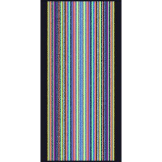 Cawö Remake 2022 anthraciet-multicolor Handdoek 50x100