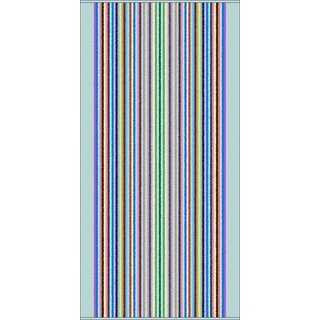 Cawö Remake 2022 platin-multicolor Douchlaken 70x140