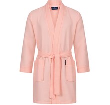 Morgenstern Sascha badjas wafelstof 100cm Apricot M