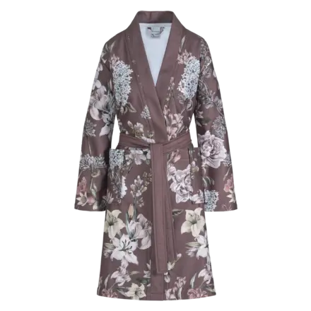 Vandyck Helena badjas Taupe Large Rose