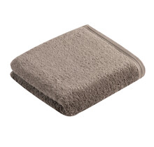 Vossen handdoek Vegan Life pepplestone 60x110