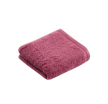 Vossen gastendoekje Vegan Life blackberry 40x60