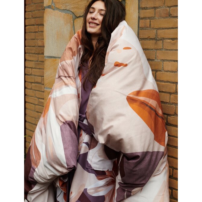 Vandyck Badjas Faye mauve Medium