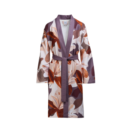 Vandyck Badjas Faye mauve Large