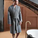 Vandyck Vandyck Badjas Biarritz Steelgrey Xsmall