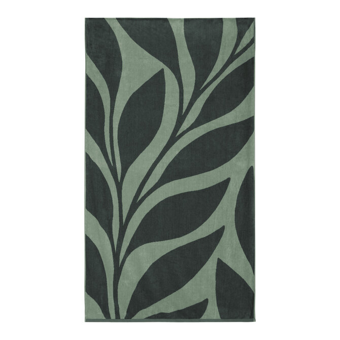 Strandlaken Vossen ocean leaf sage  100x180