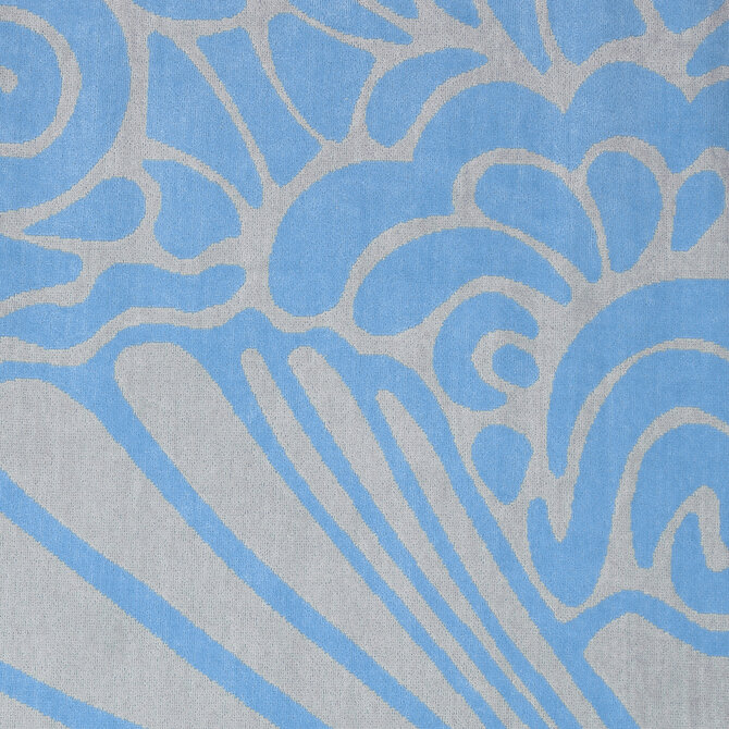 Strandlaken Vossen aqua flow pacific pearl 100x180