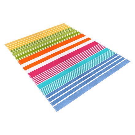 Strandlaken Vossen beach mix light azure 180x180