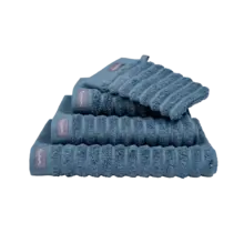 Vandyck Home Wave Vintage Blue Washandje 16X22