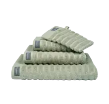 Vandyck Home Wave Smoke Green Gastendoekje 40X60