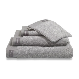 Vandyck Home Mouline Mole Grey Washandje 16x22