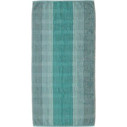 Cawö Cashmere Streifen Badlaken Munt 80x150