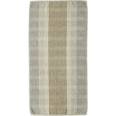 Cawö Cashmere Streifen Handdoek 50x100 Zand