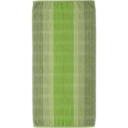 Cawö Cashmere Streifen Handdoek 50x100 Kiwi