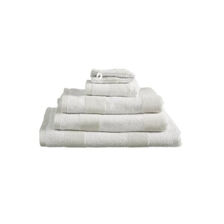Beddinghouse Sheer Stripe Washandje  Zand 16x22 cm