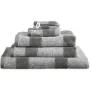 Beddinghouse Beddinghouse Sheer Stripe Gastendoekje  Antraciet 30x50 cm