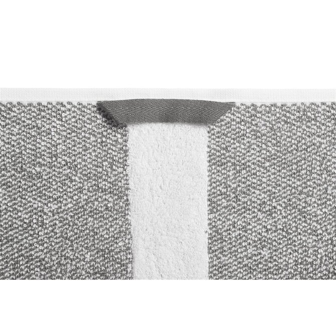 Beddinghouse Sheer Stripe Gastendoekje  Antraciet 30x50 cm