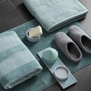 Beddinghouse Beddinghouse Sheer Stripe Washandje  Groen 16x22 cm