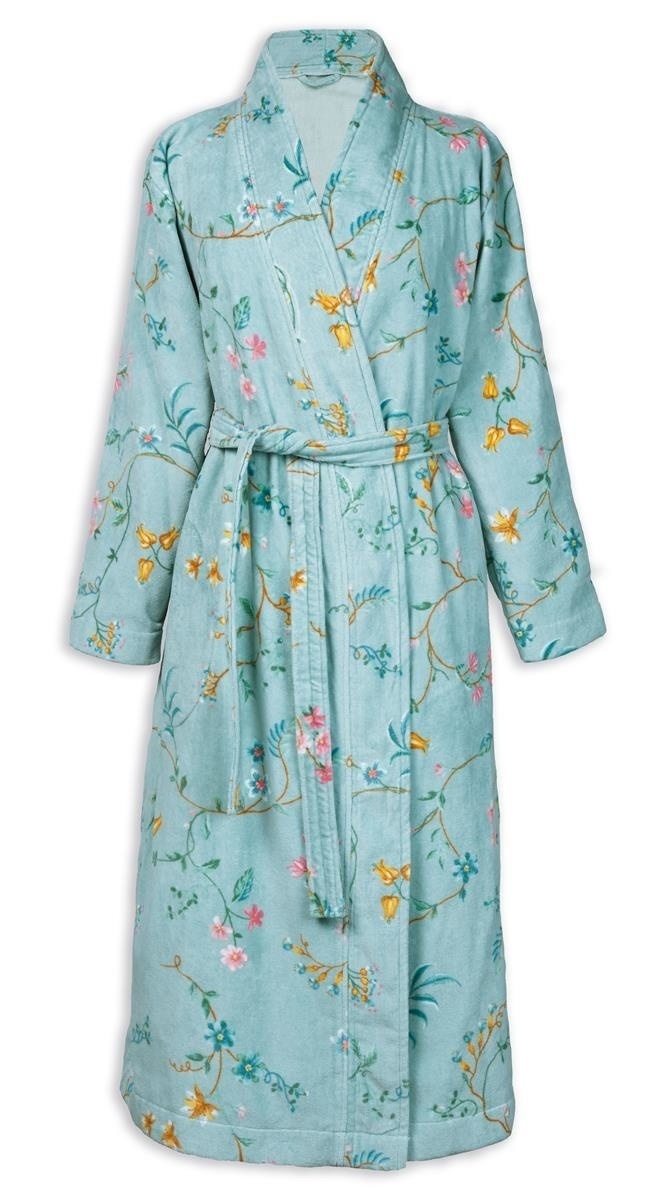 Pip Studio Pip Studio Les Fleurs Bathrobe Blue S