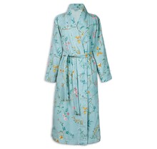 Pip Studio Les Fleurs Bathrobe Blue L