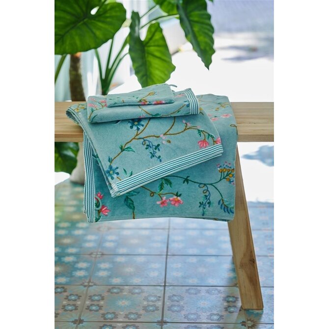 Pip Studio Les Fleurs Blue 70x140
