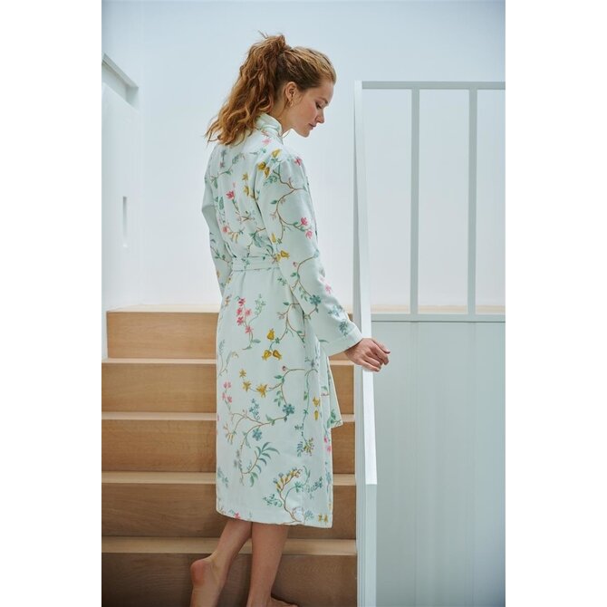 Pip Studio Les Fleurs Bathrobe White M