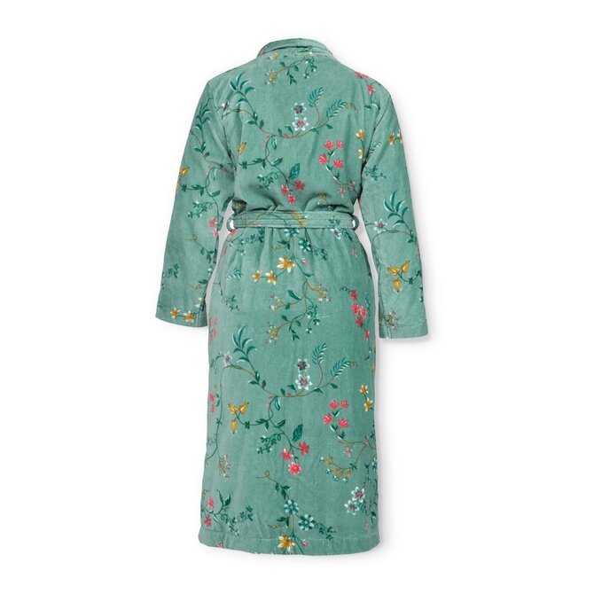 Pip Studio Les Fleurs Badjas - Groen XS