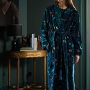 Pip Studio Pip Studio Les Fleurs Badjas - Donkerblauw XXL